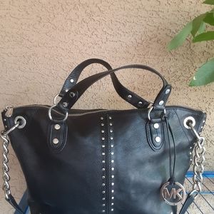 Michael Kors black shoulder bag